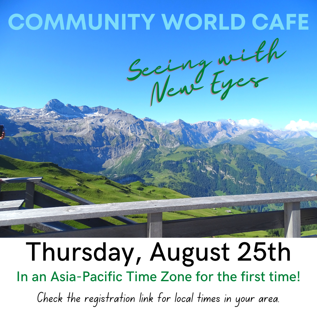 Asia Pacific August Community Cafe